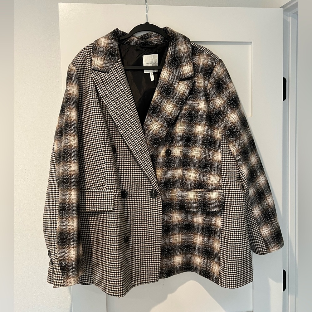 Aves Les Filles wool coat size 3XL
